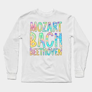 Famous Composers Neon Long Sleeve T-Shirt